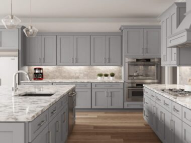 Are Grey Stained Cabinets a Good Kitchen Design Idea
