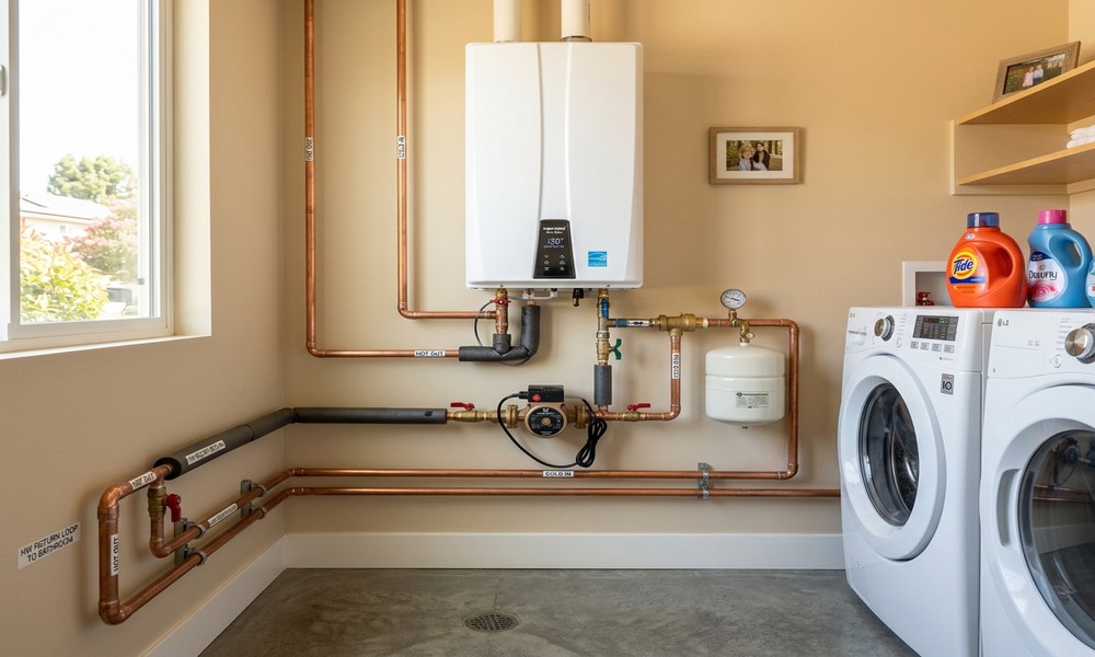 Instant Comfort: How Home Hot Water Recirculating Systems Function