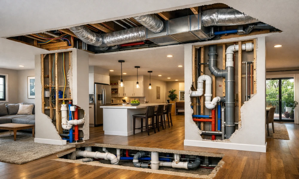 The Essential Interplay of Electrical, Plumbing, and HVAC Systems in Modern Homes