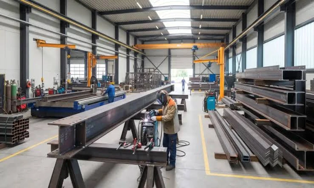 The steel order that holds up the whole workshop